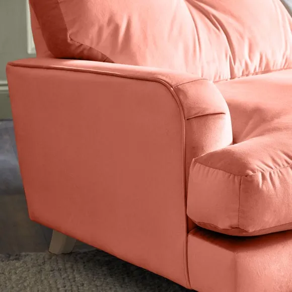 Martha Vintage Velvet Corner Chaise 5