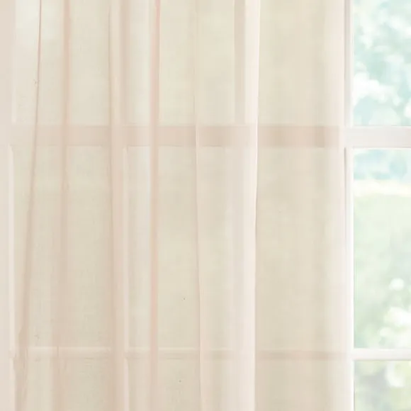 Sheer Elegance Tape Top Single Voile Panel 3