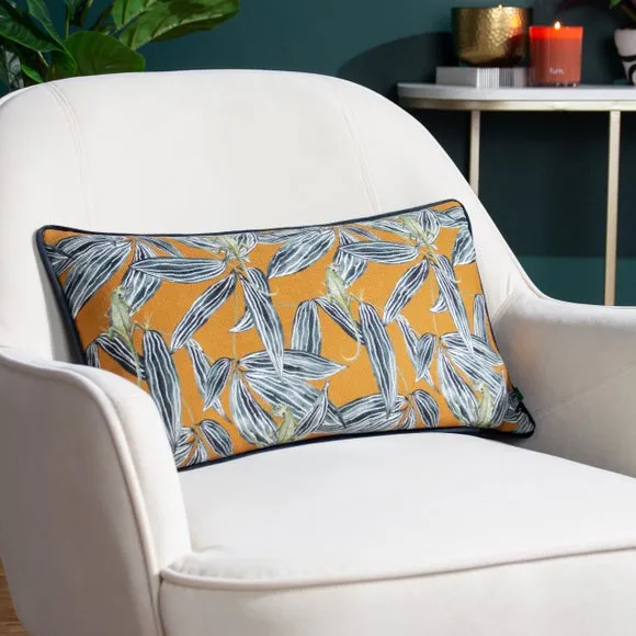 Wylder Nature Ebon Wilds Nkiru Rectangle Cushion 1