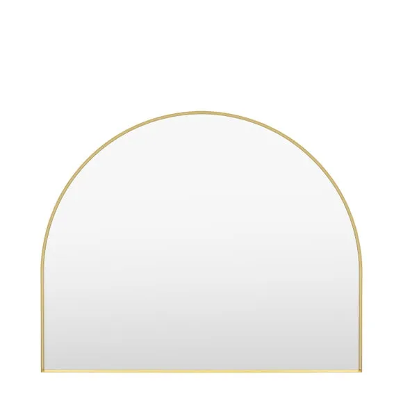 Lisbon Arched Overmantel Wall Mirror 3