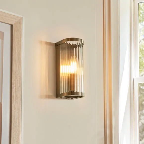 Vogue Hadley Ribbed Wall Light