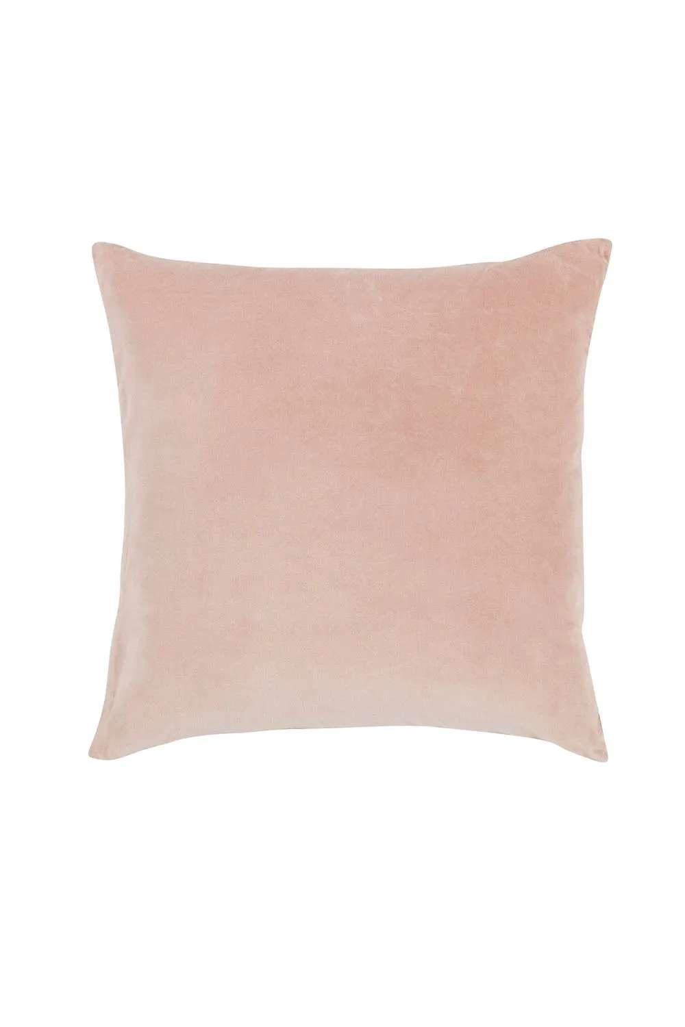 CHRISTY Luxury Filled Velvet 'Jaipur' Square Cushions in Dusty Pink 1