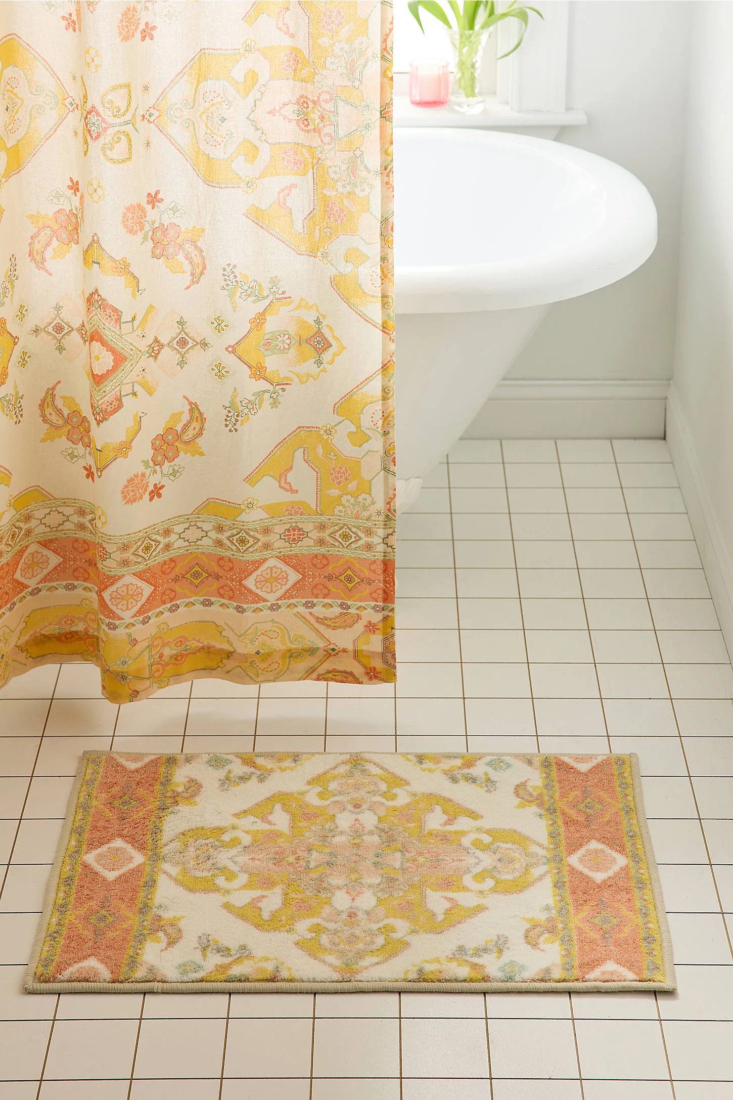 Accacia Bath Mat - Yellow