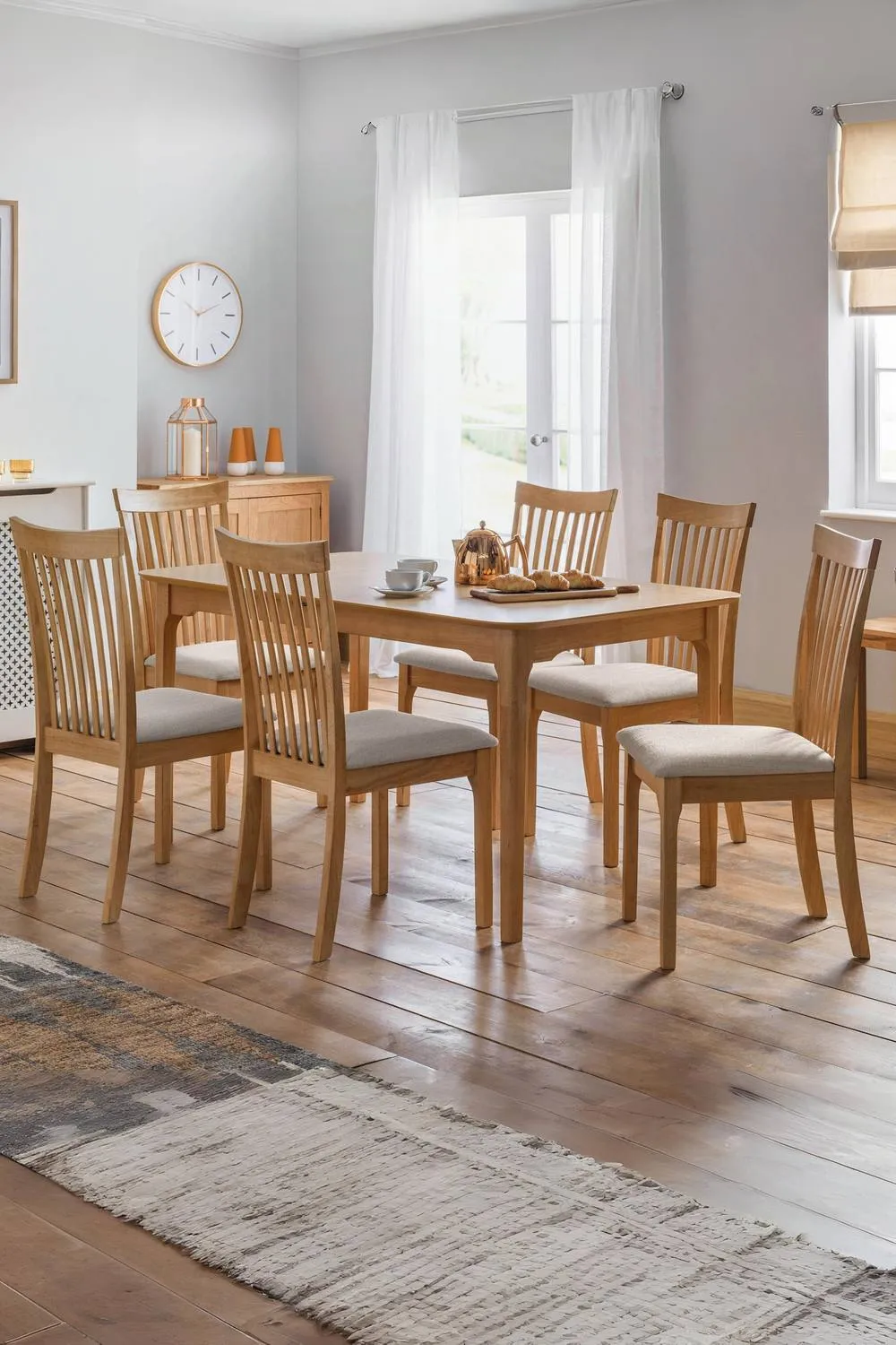 Julian Bowen Ibsen Dining Chair (Set of 2) in Light Oak 2