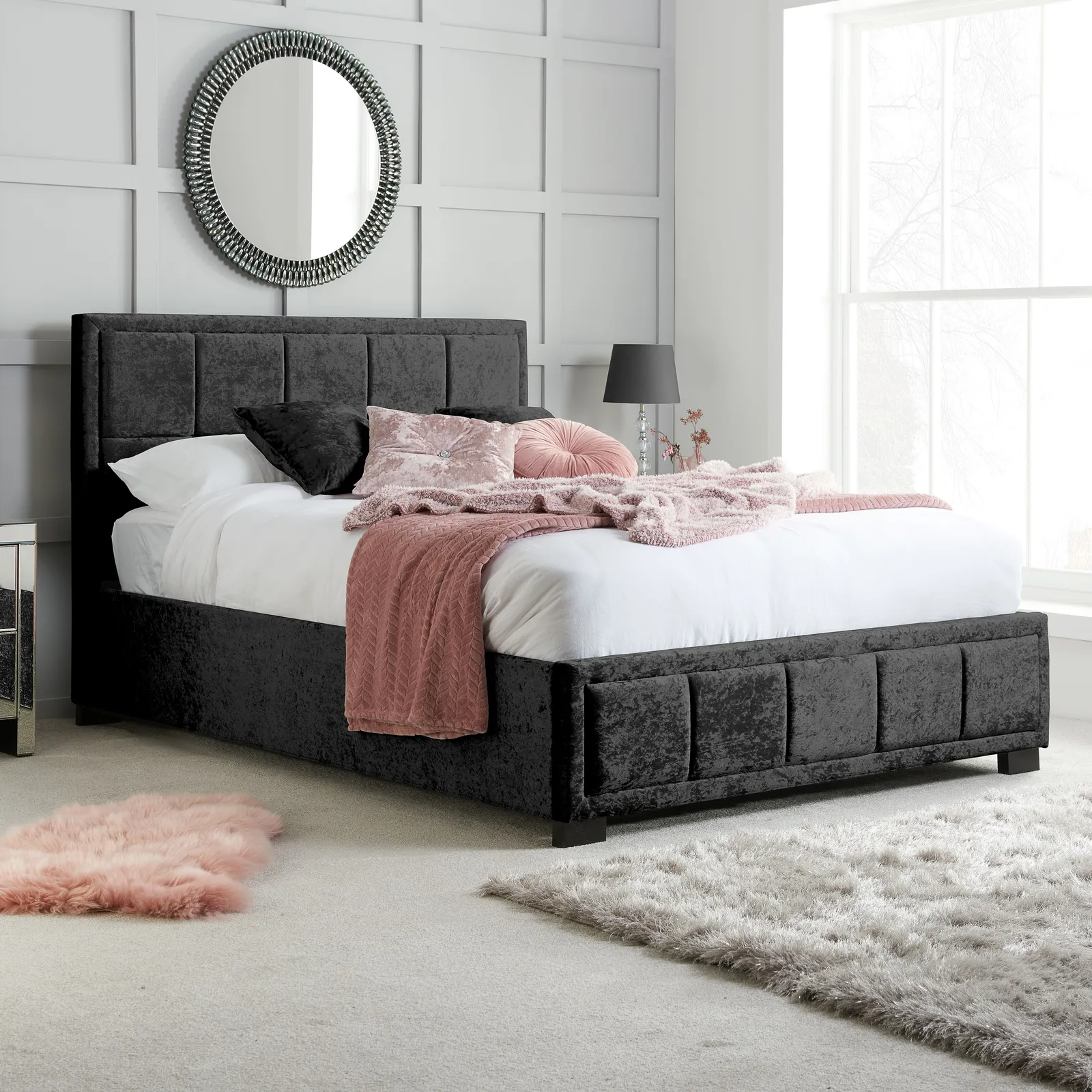Birlea Hannover Bed in Black
