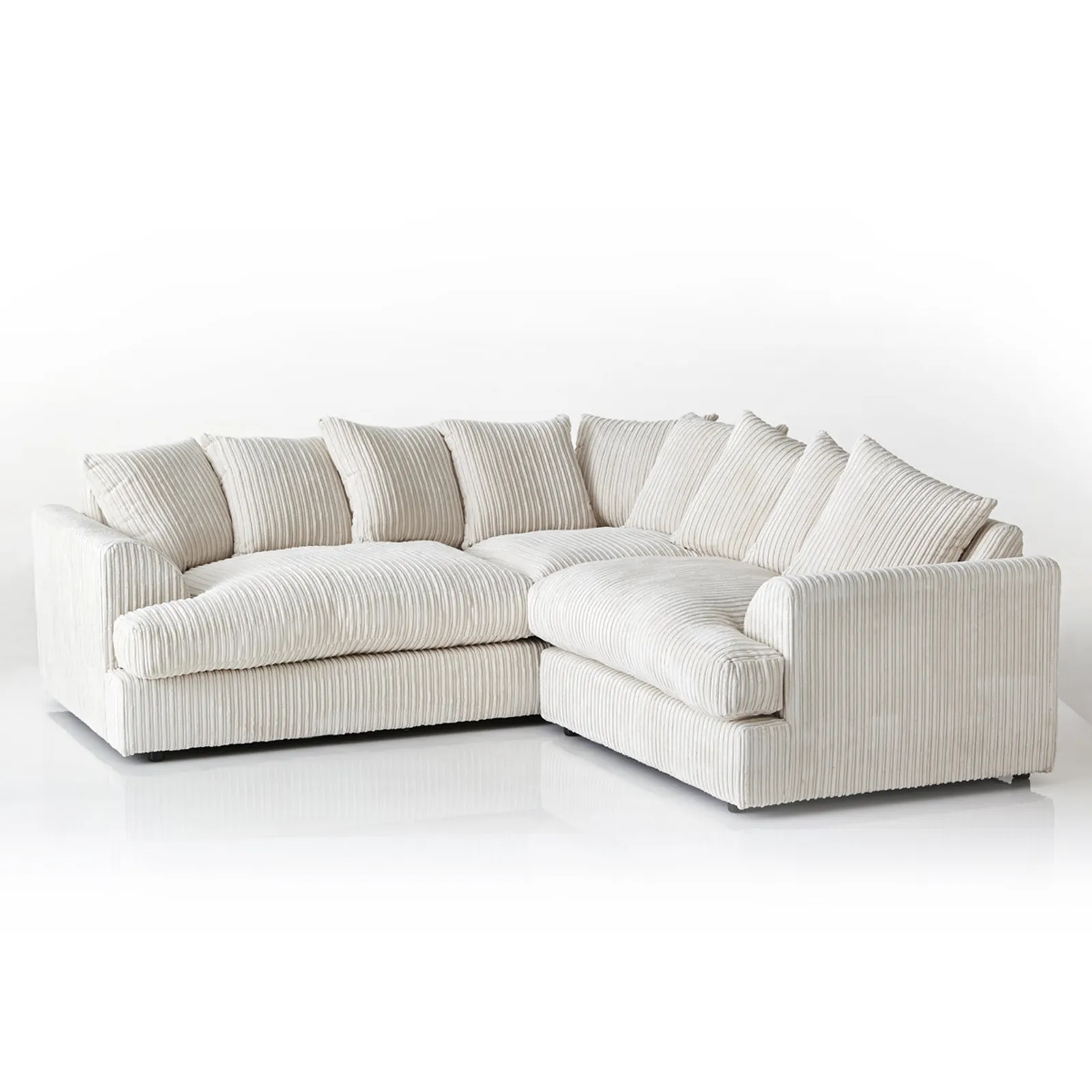Jasper Large Corner Sofa Cream
