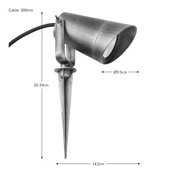 Raven Industrial Adjustable Outdoor LED Floor Light 5
