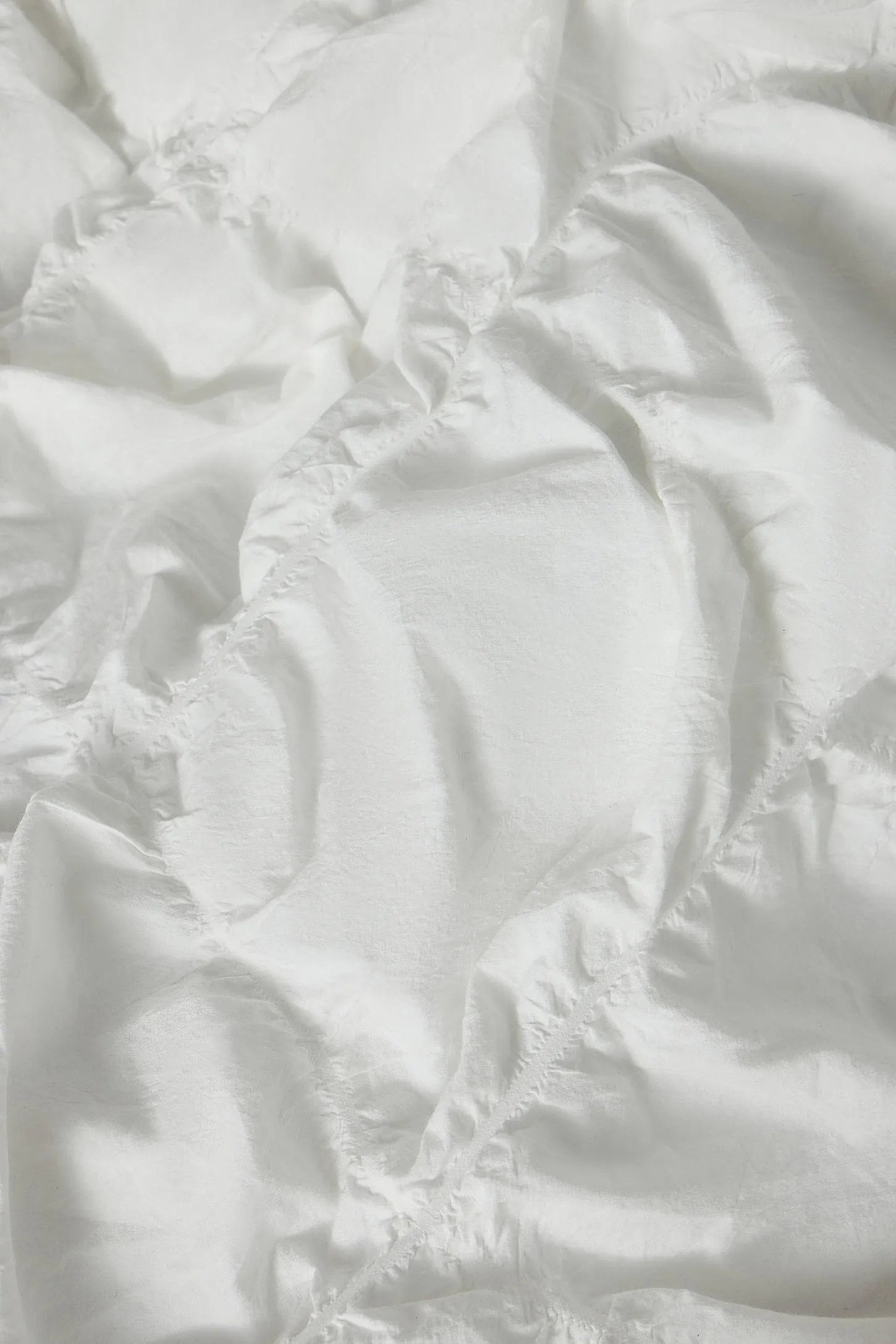 Marshmallow Puff Duvet Set - White 4