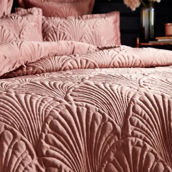 Paoletti Palmeria Embroidered Reversible Duvet Cover & Pillowcase Set 3