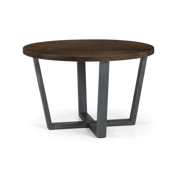 Brooklyn 4 Seater Round Dining Table, Oak 2
