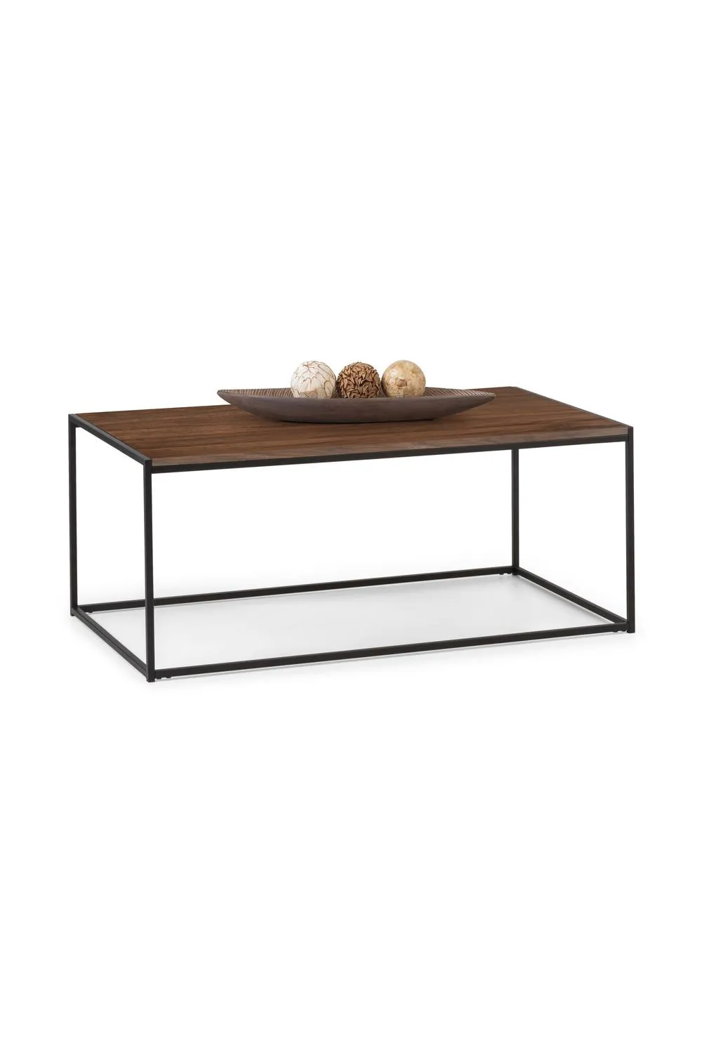 Julian Bowen Tribeca Rectangular Coffee Table in Walnut 3