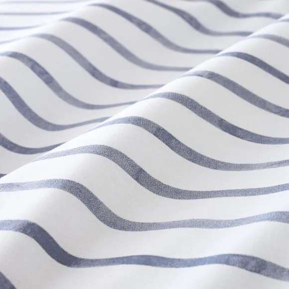 Laylah Frilled Stripe 100% Cotton Duvet Cover & Pillowcase Set 3