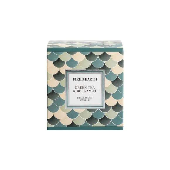 Fired Earth Green Tea & Bergamot Candle 3