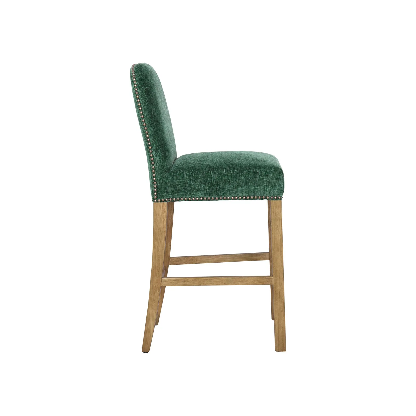 Gable Counter Stool, Green Fabric | Barker & Stonehouse 5