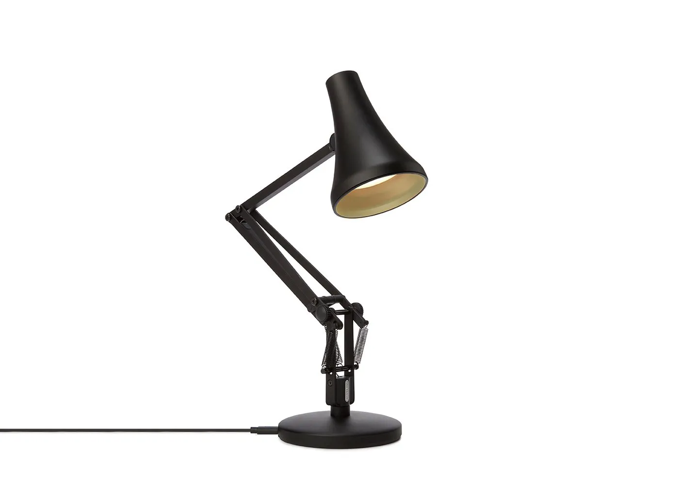 Anglepoise 90 Mini Mini Desk Lamp Carbon Black and Black