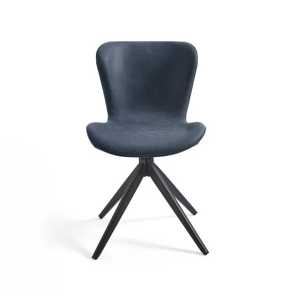 Lennie Set of 2 Dining Chairs, Faux Leather 6