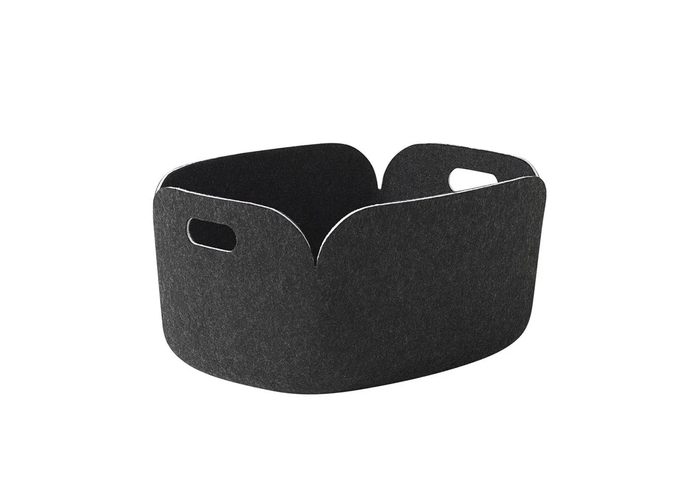Muuto Restore Basket Black Melange