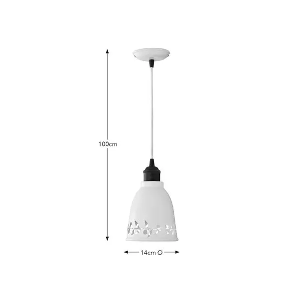 Churchgate Arthingworth Industrial Pendant Light 6