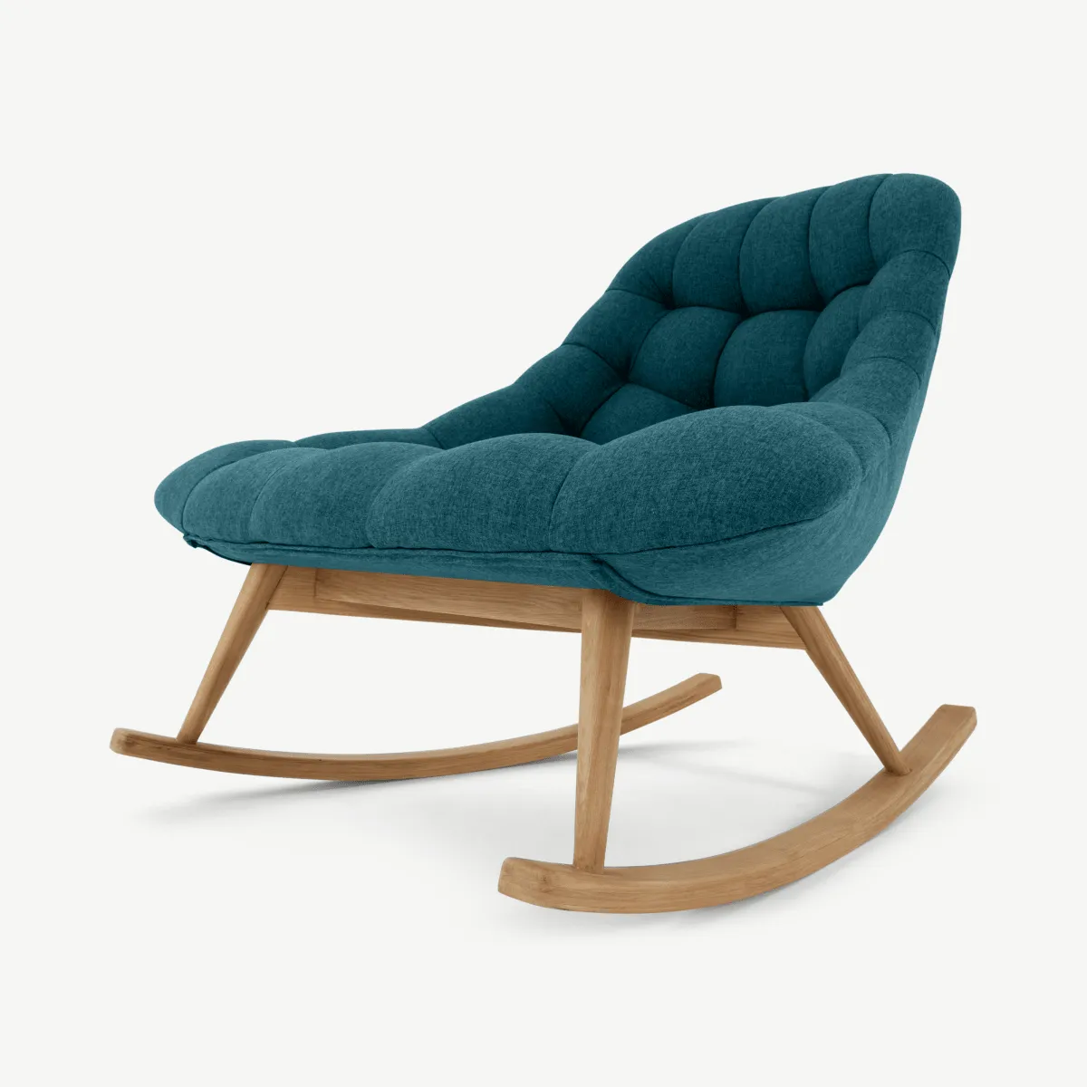 Kolton Rocking Chair, Mineral Blue Fabric