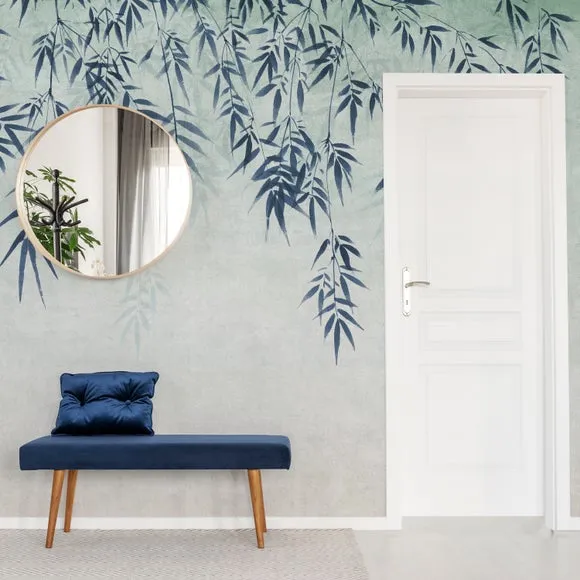 Ombre Leaf Wall Mural 3