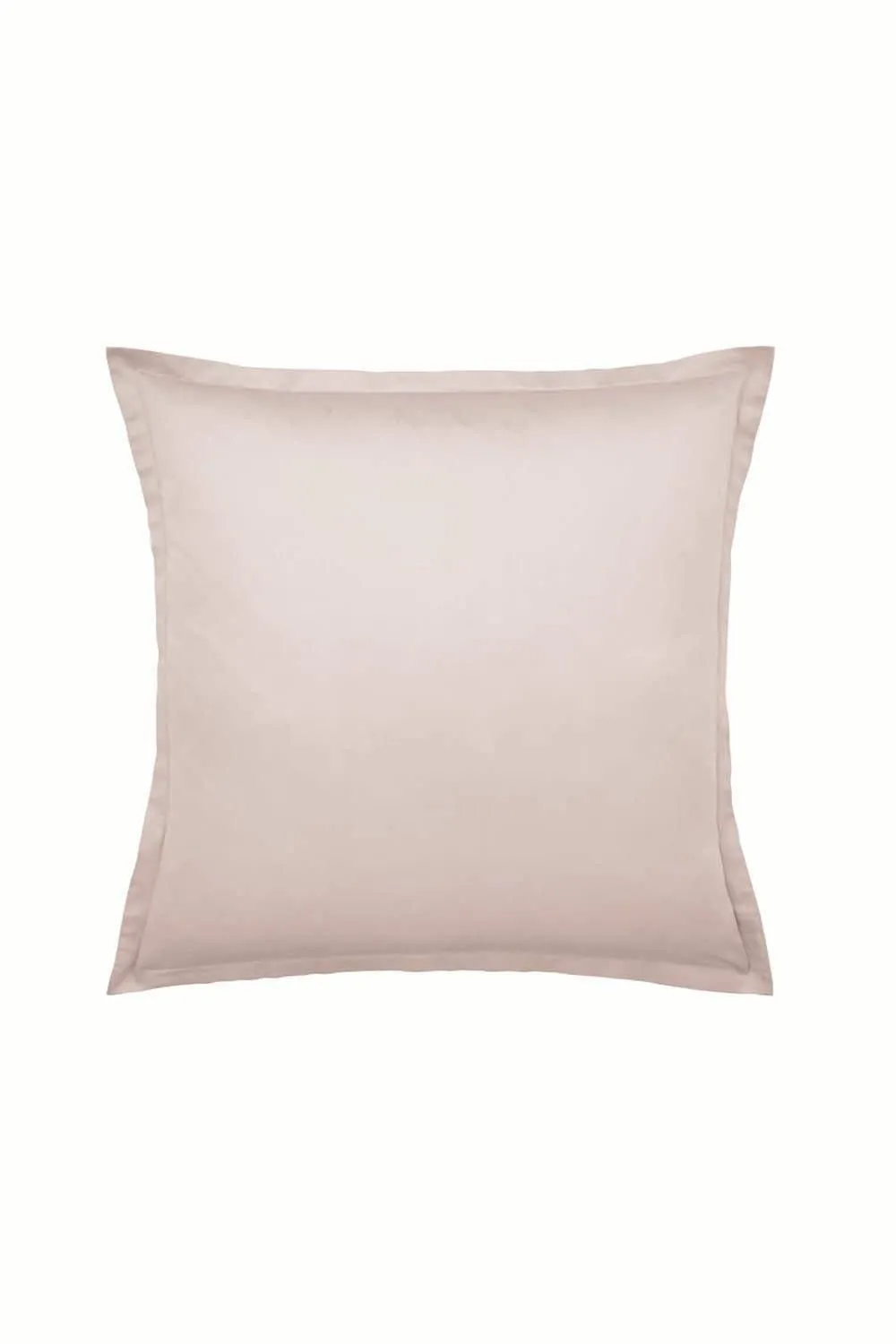 Murmur ' 500TC Plain Dye' Square Pillowcase in Light Pink 1