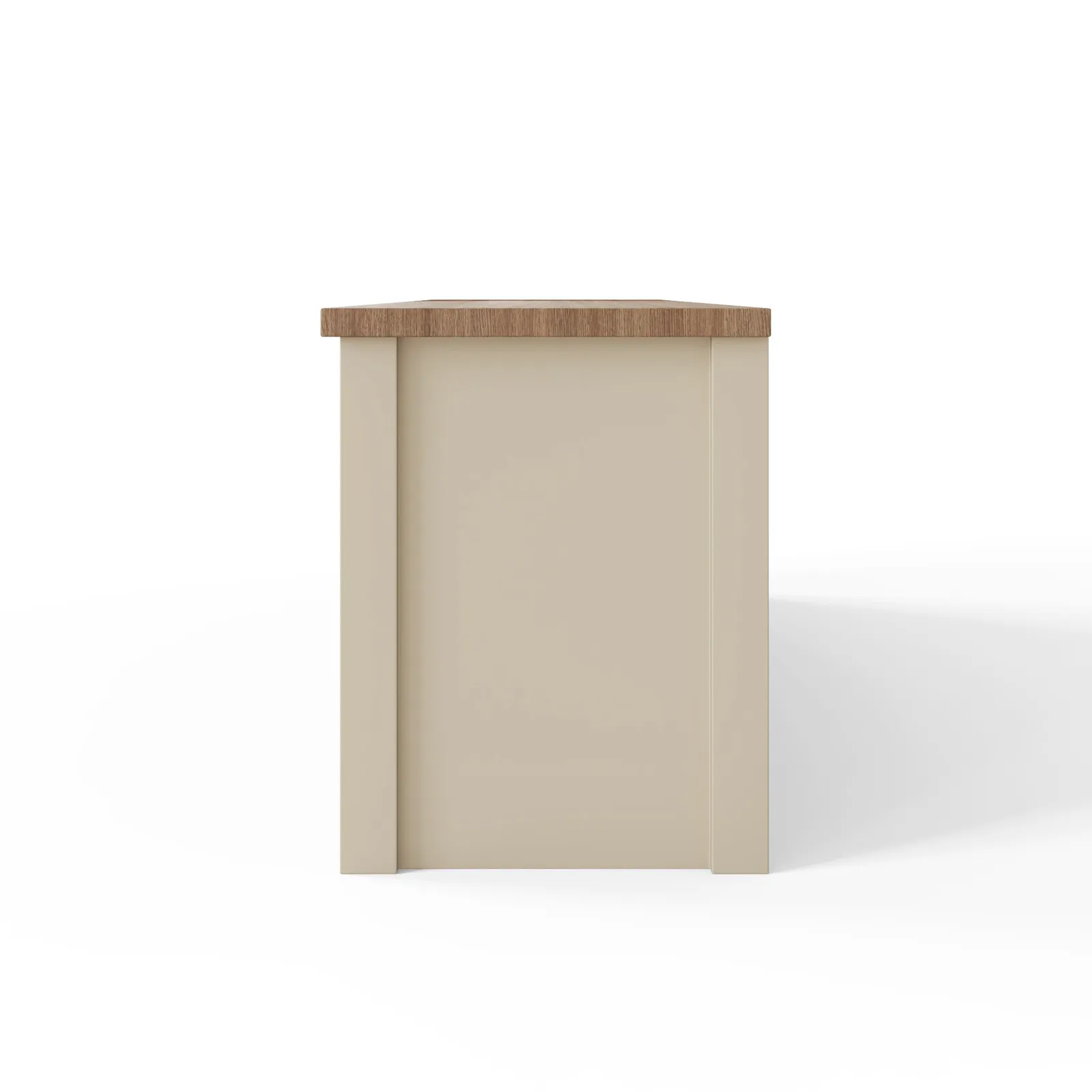 GFW Lancaster Large TV Cabinet in Cream 6