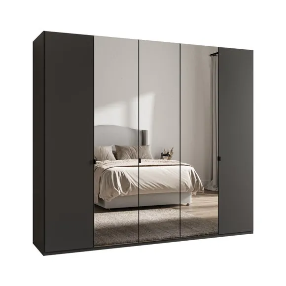 Wiemann Kahla 5 Door Mirrored Wardrobe 3