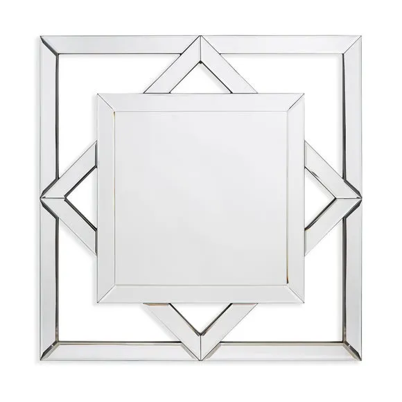 Luxe Geo Square Wall Mirror 2