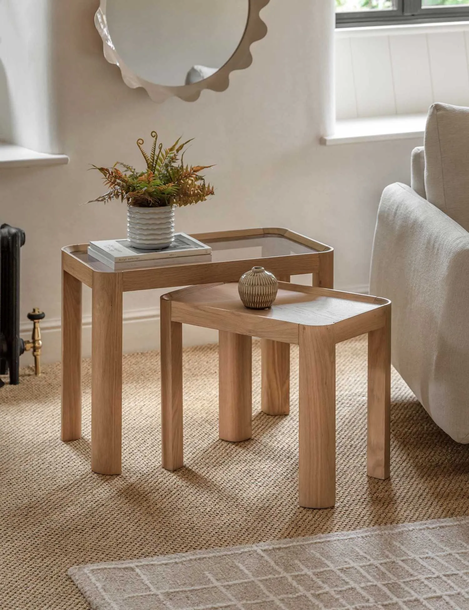 Gallery Direct Ember Nest of Tables Natural