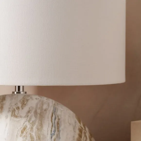 Pacific Lifestyle Viejo Large Stone Effect Ceramic Table Lamp 4