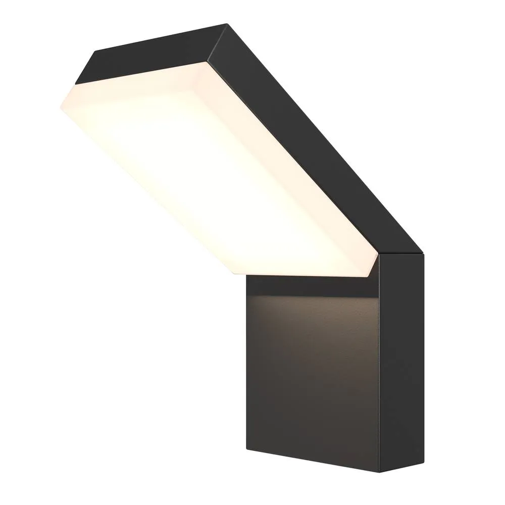 Netlighting Paso Outdoor Wall Down Lamp Black 3000K 865lm IP54