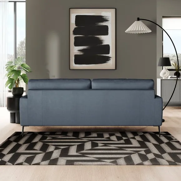 Lawson Matte Plush Velvet 4 Seater Sofa 3