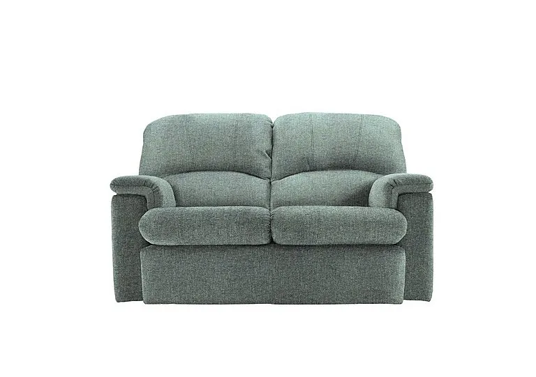 Chloe 2 Seater Fabric Sofa - No Recliner - Dapple Kingfisher
