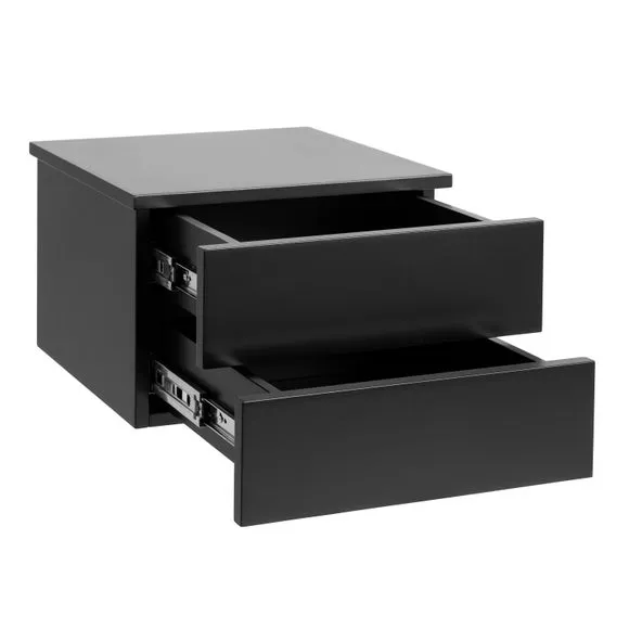 Furniture To Go Avignon 2 Drawer Wall Mounted Bedside Table 5