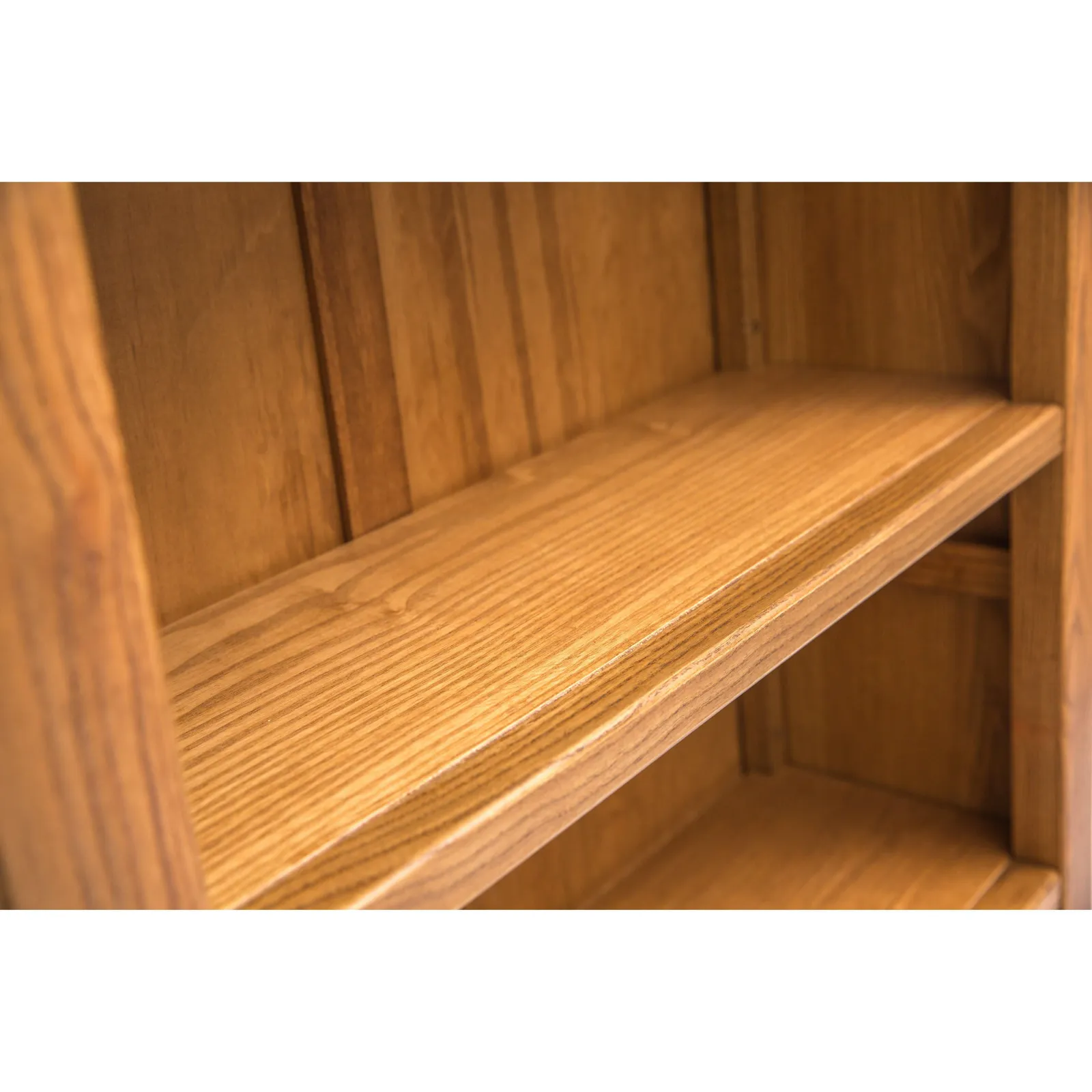 Cabinet Bits Bookcase with plinth 120x70x25cm in Light Brown 4