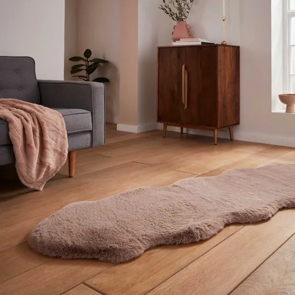 Super Teddy Faux Sheepskin Rug 2