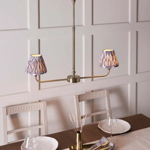 Vogue Leila 2 Light Adjustable Linear Ceiling Light 3