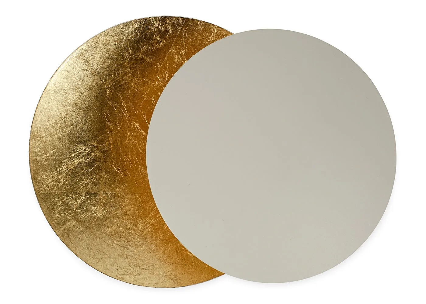 Heal's Eclisse LED Wall Light Off White & Gold Leaf