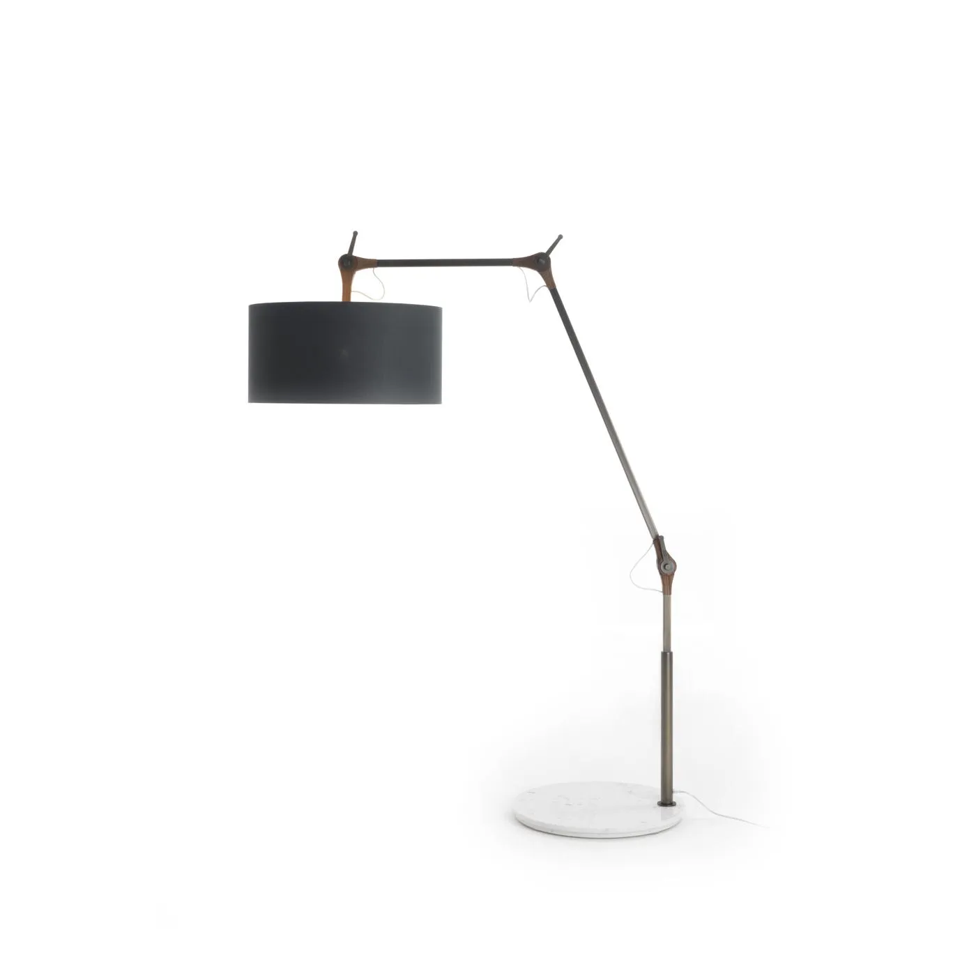 Porada Gary Small Floor Lamp Walnut Marble Base 2