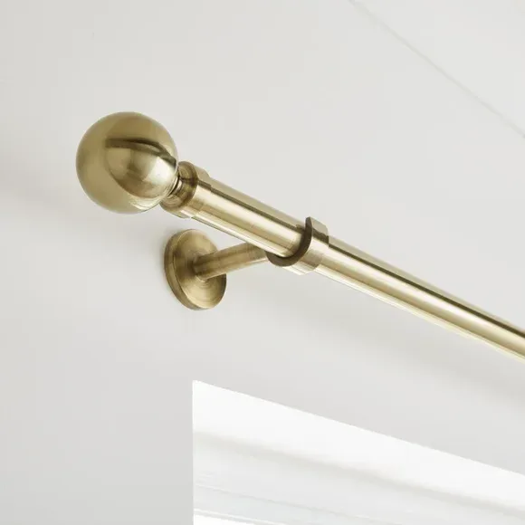 Ashton Fixed Metal Curtain Pole