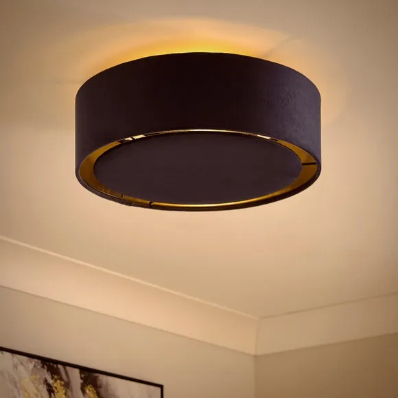 Nesa 2 Light Shallow Flush Ceiling Light 2