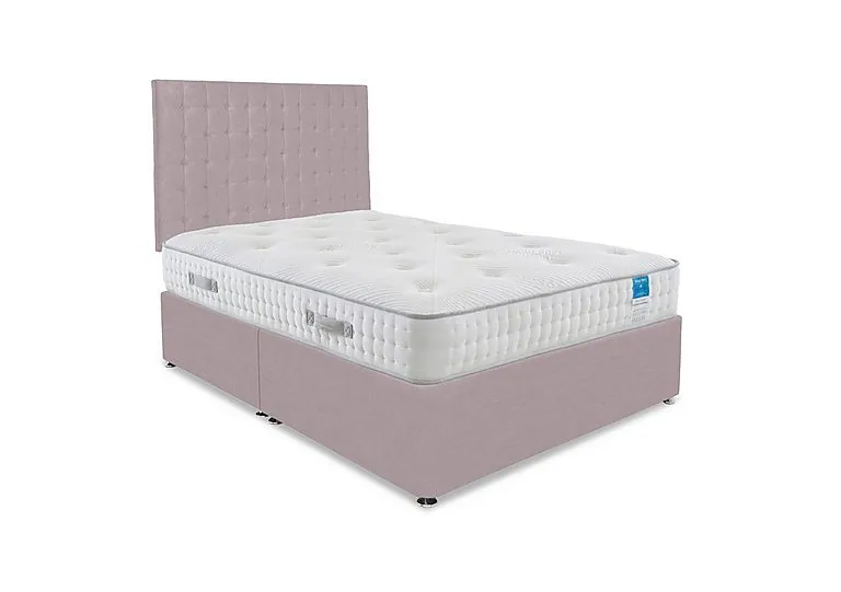 Ergo Deluxe Divan Set - King Size - Plush Lilac
