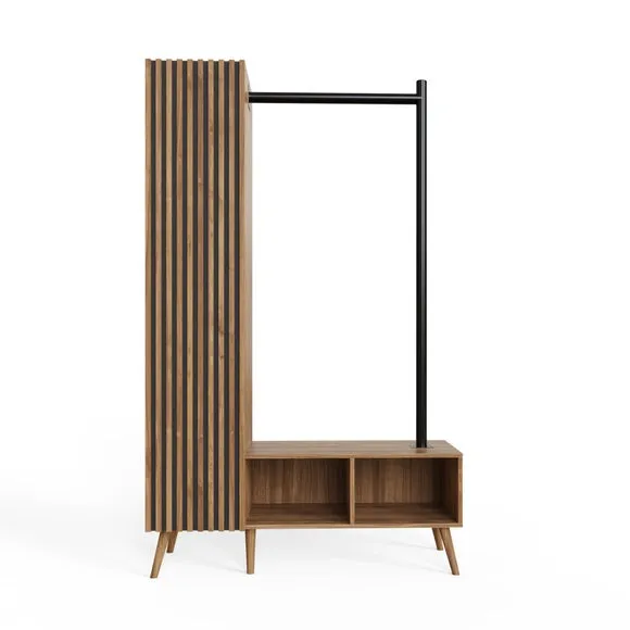 Rafe Clothes Rail with Storage 4