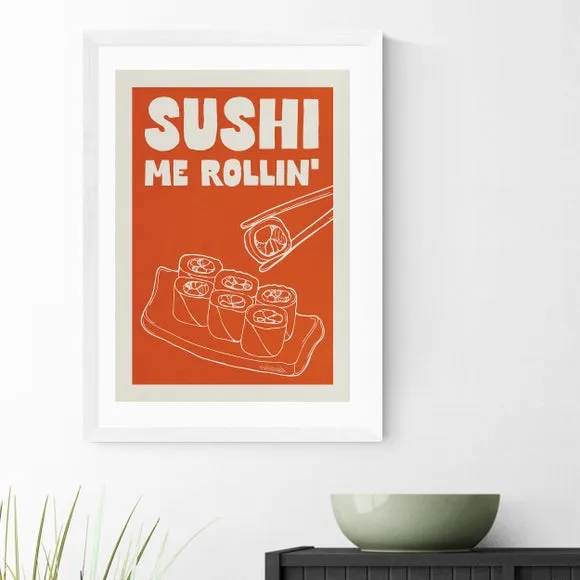 East End Prints Sushi Me Rollin Print 1