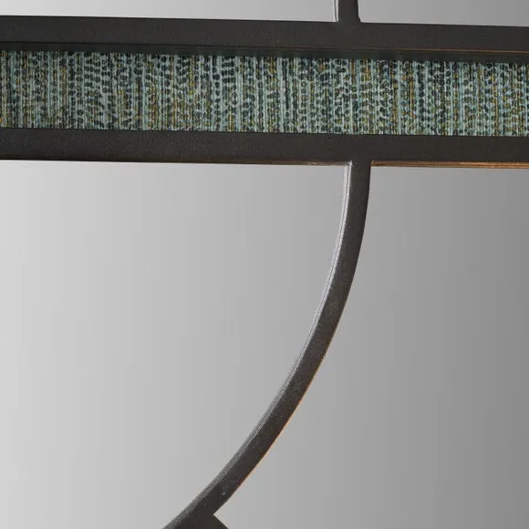 Metal Half Moon Set of 2 Wall Mirrors 3