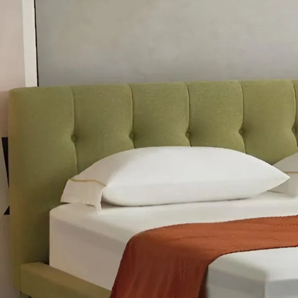 Tyron Bed Frame, Velvet 2
