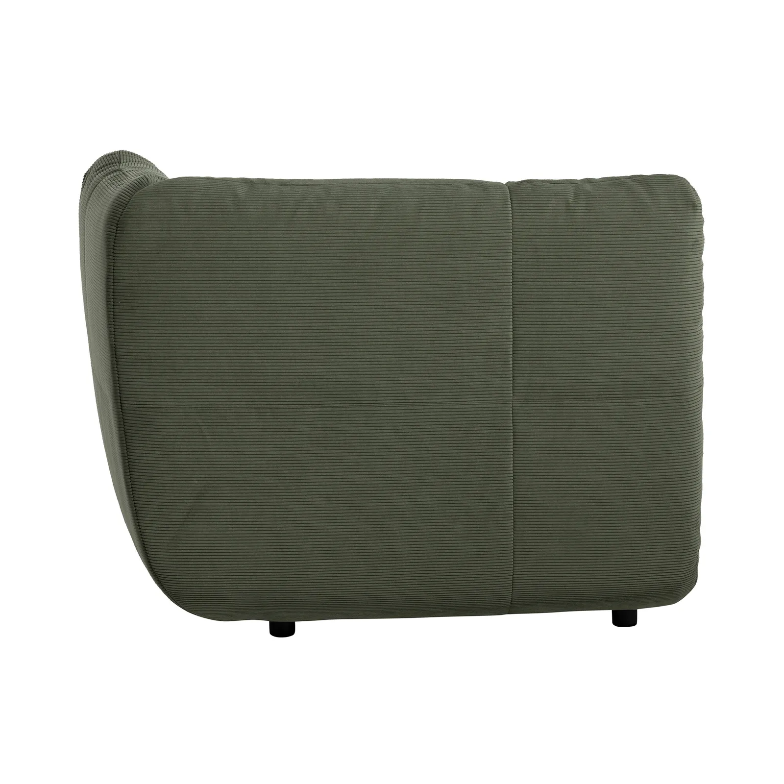 Bryce Angular Corner Small, Green Fabric | Barker & Stonehouse 6