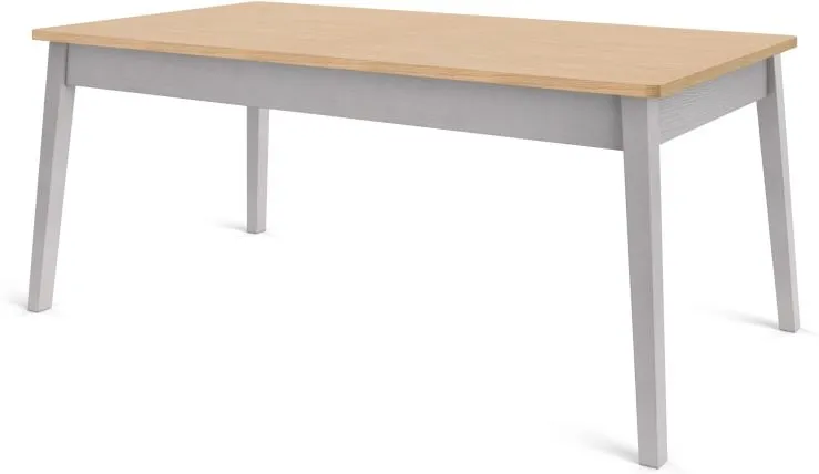 Custom MADE Harrison Shaker 8 Seat Dining Table, Oak and Grey