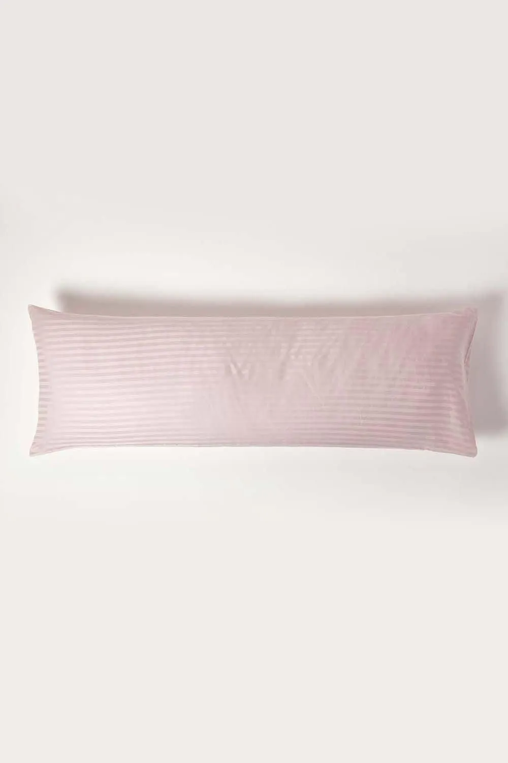 Homescapes Egyptian Cotton Ultrasoft Body Pillowcase 330 TC in Dusty Pink 1