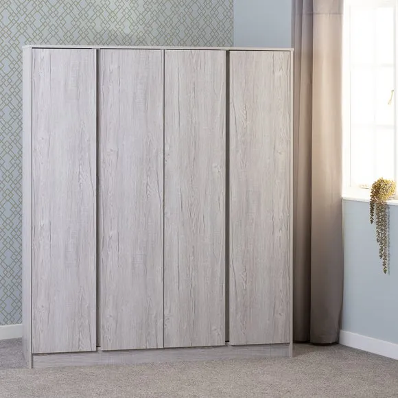 Walker 4 Door Wardrobe 1